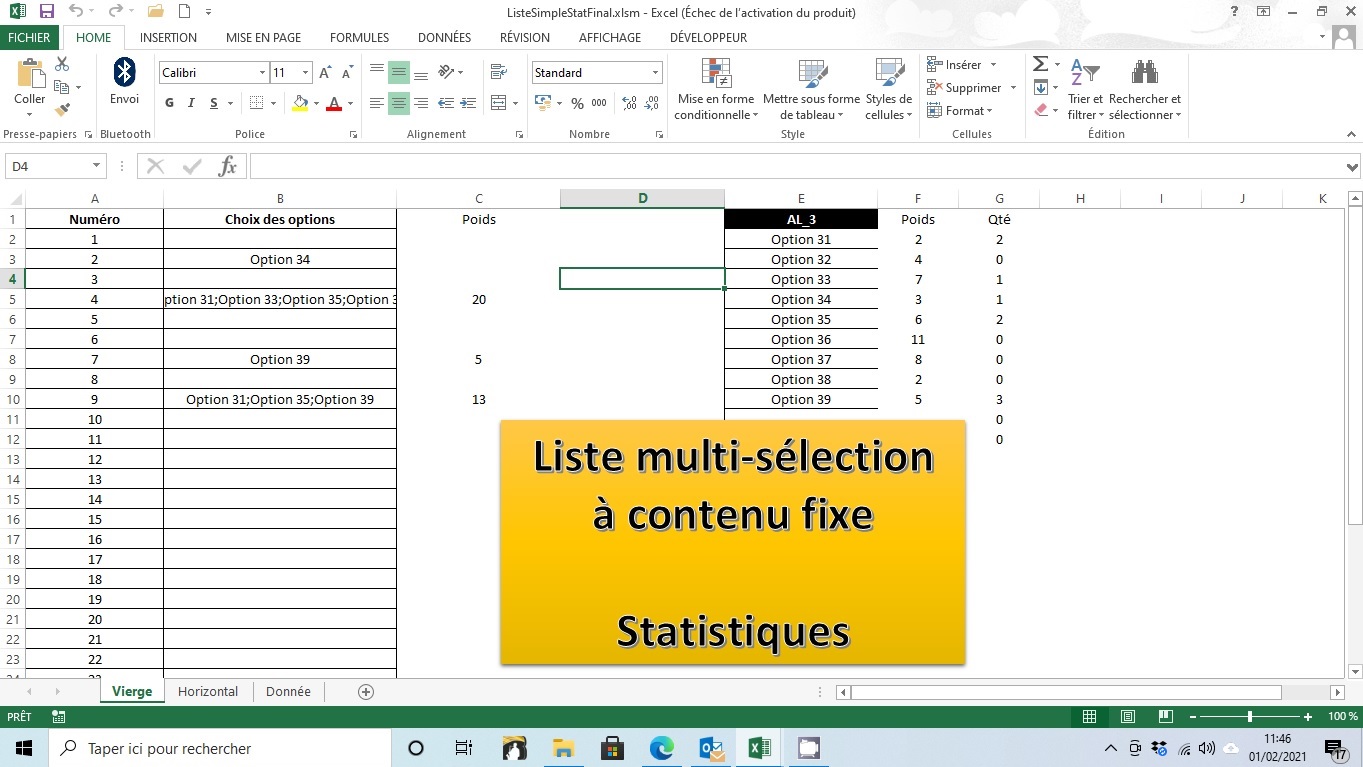 Formation macro Microsoft Excel et VBA Excel Joël GARBE